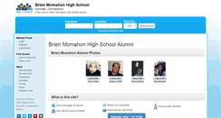 Desktop Screenshot of brienmcmahonhighschool.net