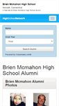 Mobile Screenshot of brienmcmahonhighschool.net